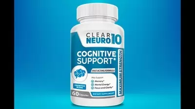 Clear Neuro 10 Cognitive Support Pills – Natural Brain Formula!