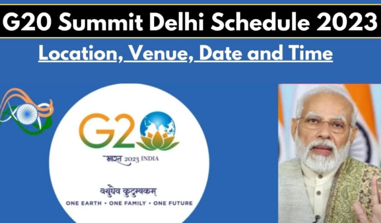G20 Summit 2023 Dates, Schedule: Delhi & Kashmir, How To Watch