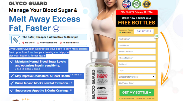 Glycoguard Weight Loss Review – {OFFICIAL GLYCOGUARD GLYCOGEN CONTROL WEBSITE}!