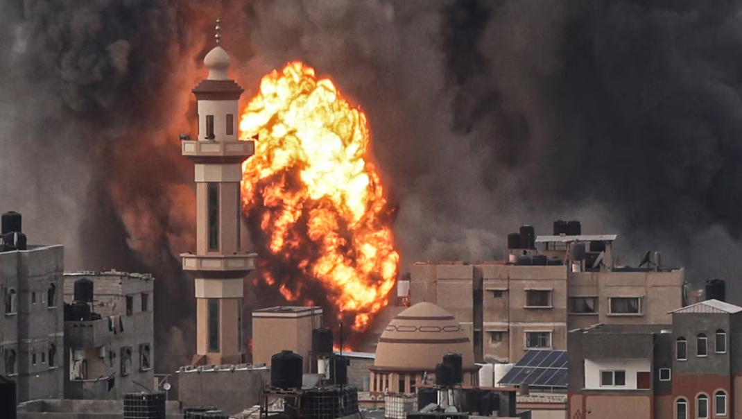 ‘Gaza is burning’: Video shows building razed to rubble; Israel begins major offensive with heavy bombing