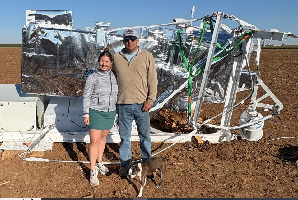 Huge NASA research equipment falls from sky onto Texas farm; local woman stunned