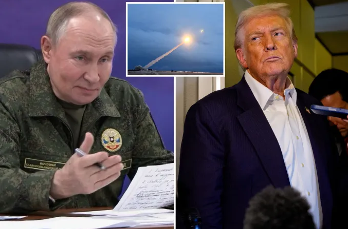 Trump’s “Nuclear Submarine” Warning To Putin After Big Cruise Missile Test