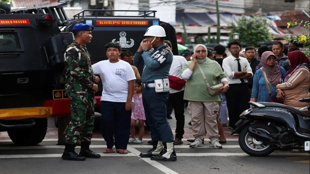 Blast at Indonesian mosque: 54 injured during Friday prayers in capital city Jakarta