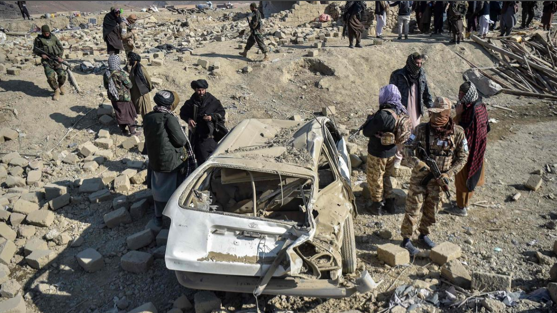 Taliban accuses Pakistan of killing 10 – including nine children – in strikes on Afghanistan