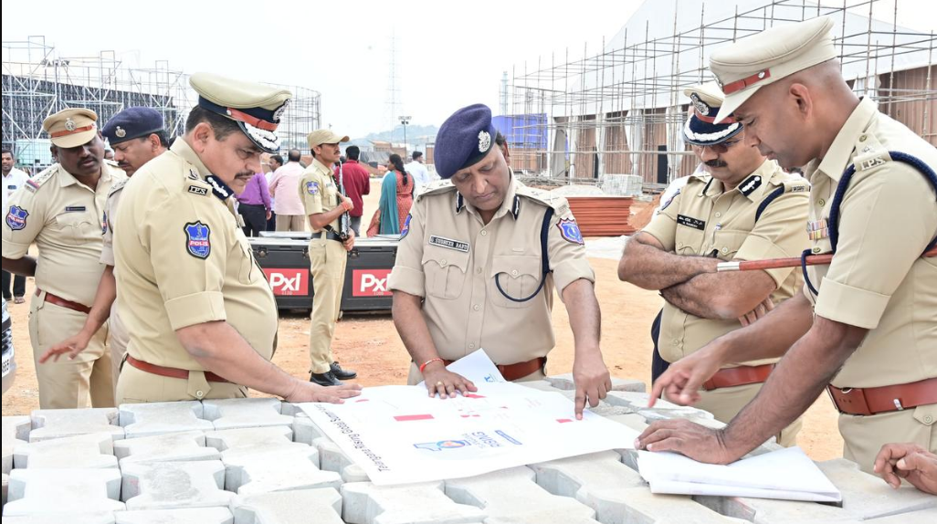 4,500 Police Personnel, 3-Tier Security In Place For Telangana Global Summit
